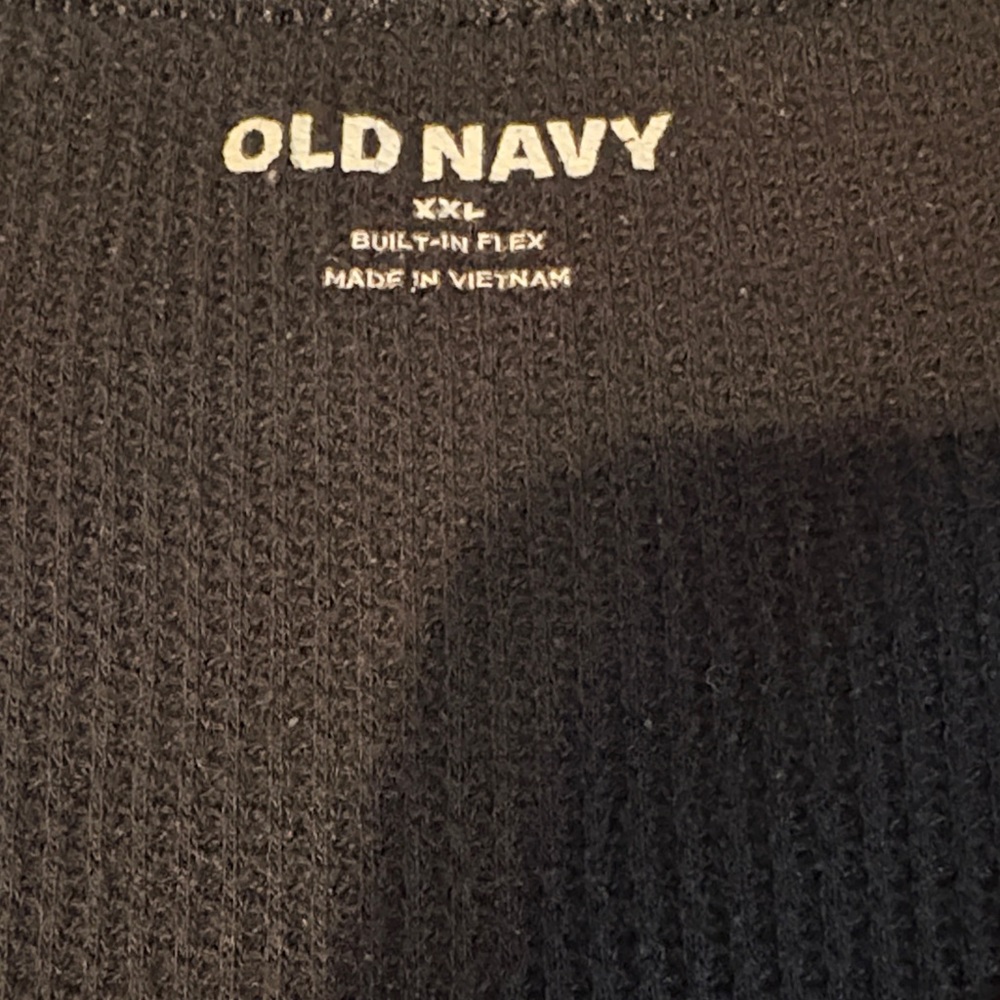 Old Navy Charcoal Long Sleeve Shirt - Picture 3 of 3